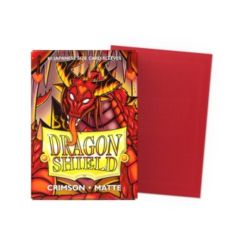 Dragon-Shield-matte-crimson-japanese-size-60-Sleeves