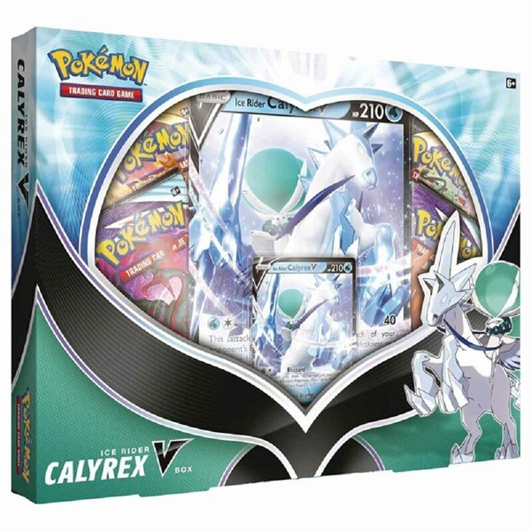 Pokemon-karten-icerider-calyrex-V-collection-englisch
