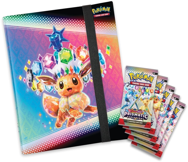 Pokemon-cards-prismatic-evolutions-binder-collection-english