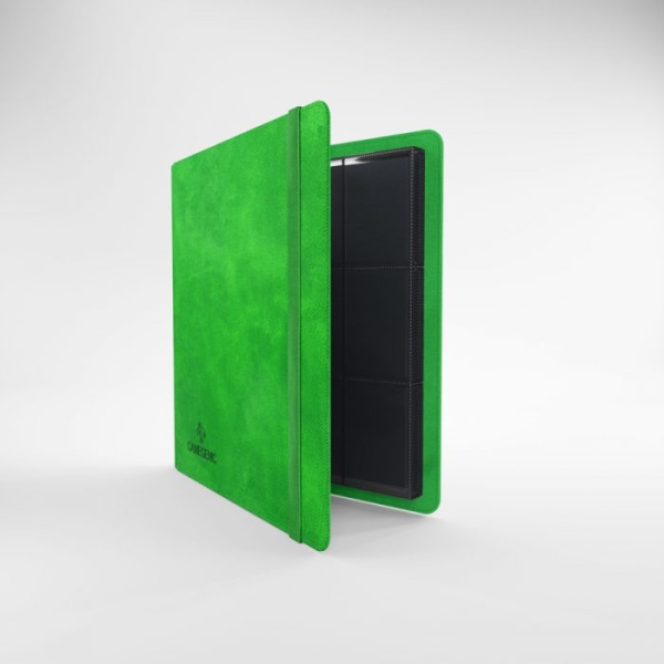 Gamegenic-prime-24-Pocket-binder-green-open